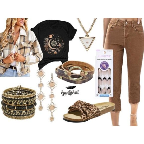 Unique 5-Wrap Leather Bracelet - Adjustable Bohemian Jewelry for Every Occasion - Picture 7 of 9